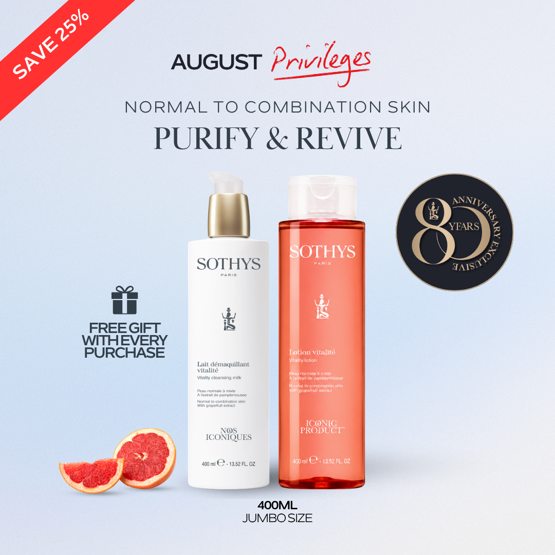 Vitality Cleansing Milk 400ML+ Vitality Lotion 400ML Set