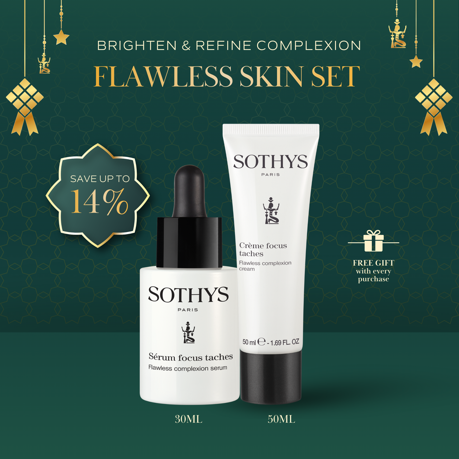 Flawless Complexion Serum 30ML + Flawless Complexion Cream 50ML SET