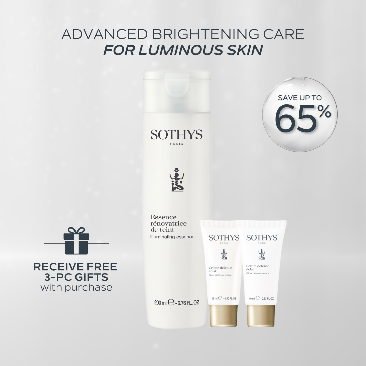 Illuminating Essence+ 24 Glow Defense Kit SET