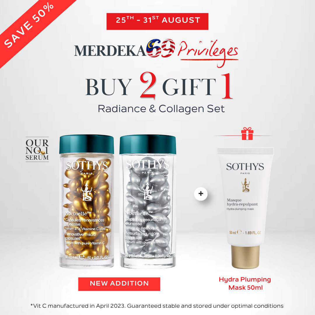 20% Pure Vitamin C Capsule Serum + 0.15% Pure Retinol Capsule Serum + Hydra Plumping Mask 50ML Set