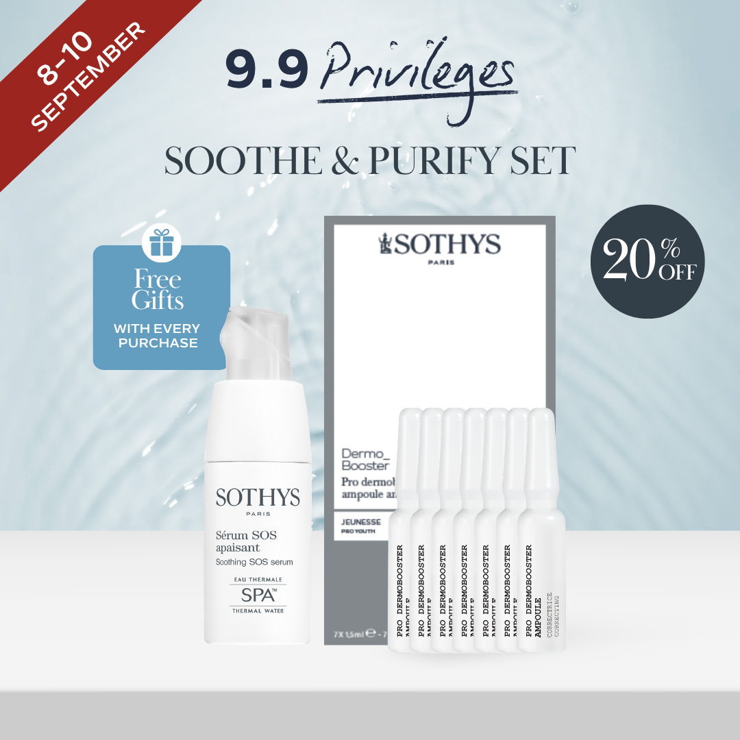 Soothing SOS Serum + Pro Dermobooster Correcting Ampoule SET
