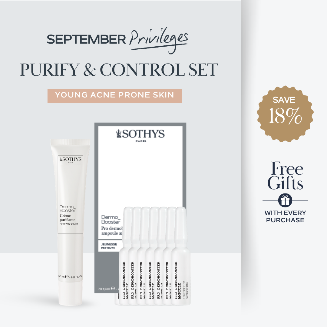 Pro Dermobooster Correcting Ampoule + Purifying Cream SET